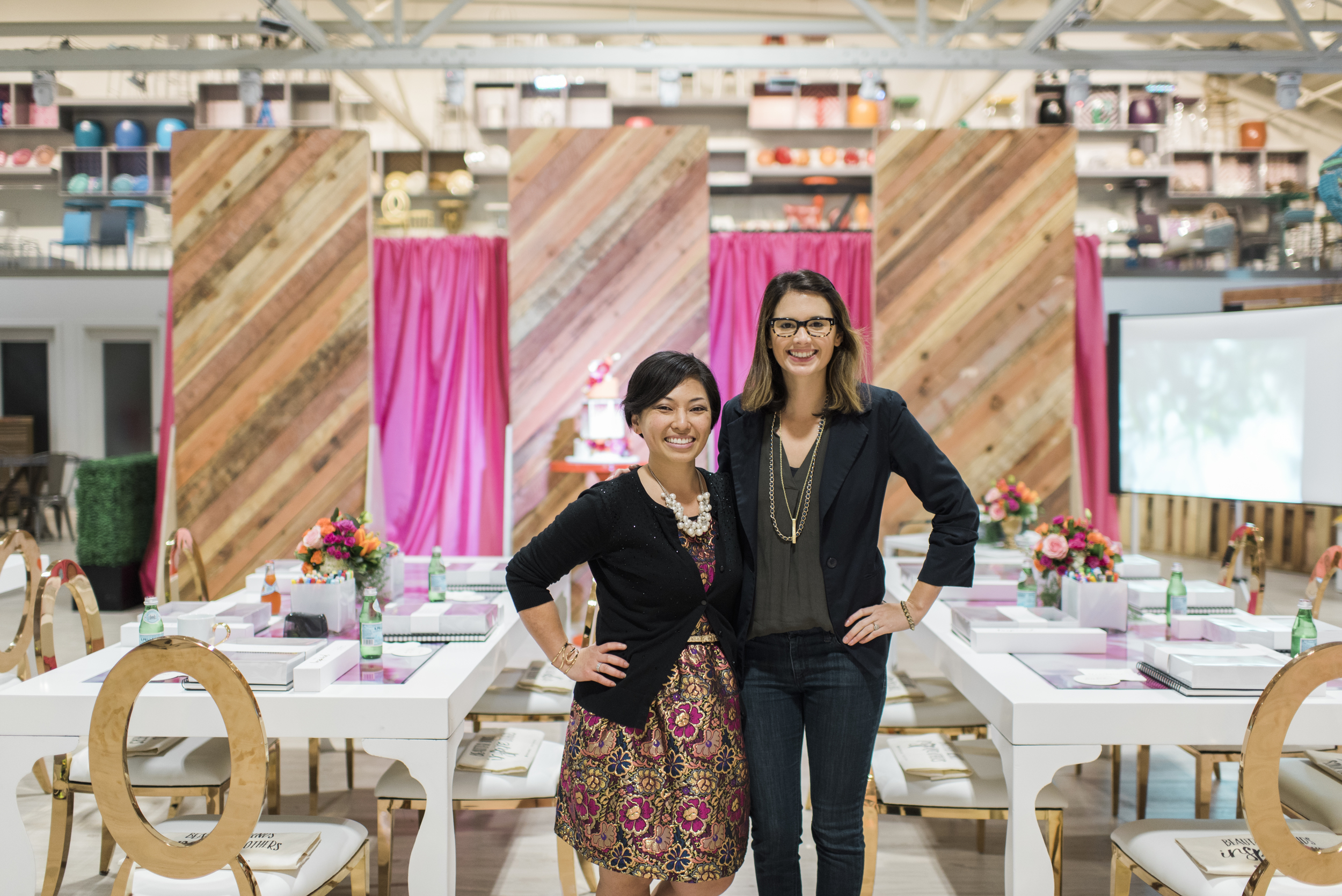 Mary Phan of The Sketchbook Series + Raquel Bickford of ROQUE Events